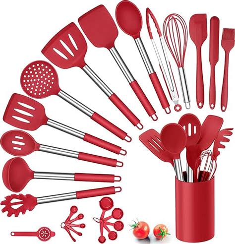 Amazon.co.uk: red kitchen utensils