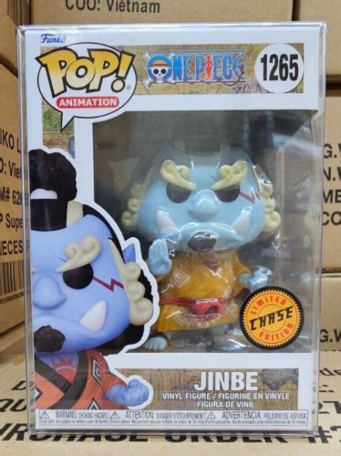 Funko Pop Chase One Piece Jinbe Figure W Protector 889698613675 Ebay