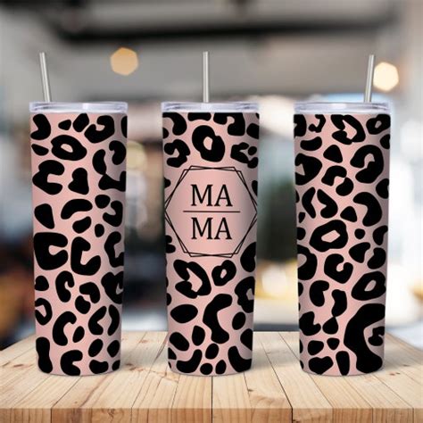 20oz Skinny Tumbler Mama Retro Mama Tumbler Design Etsy