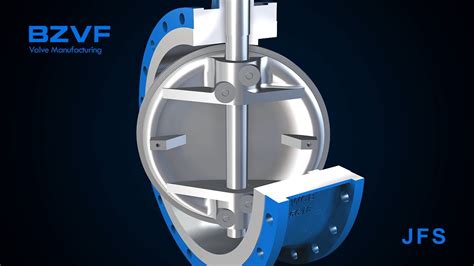 Three Eccentric Metal Seal Butterfly Valve Working Principle Animation