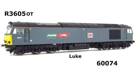 Hornby R3605OT. Class 60|60074 “Luke”|In Puma Energy Livery - Olivias ...