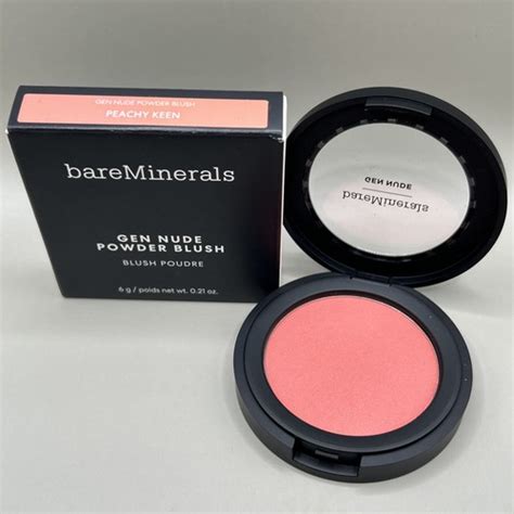 Bareminerals Gen Nude Powder Blush PEACHY KEEN 6g 0 21oz Vegan NEW EBay
