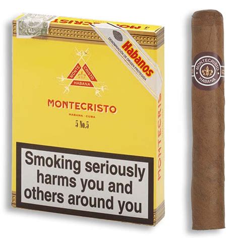 Montecristo No 5 Pack Of 5 Cigars Unlimited