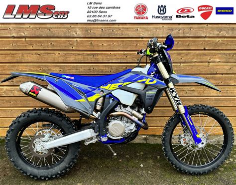 Sherco Sef F Factory Cm Moto Enduro Hr Bleu