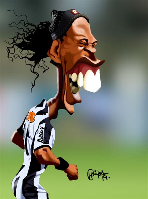 Ronaldinho Ga Cho Ronaldinho Gaucho Caricatura Caricaturas