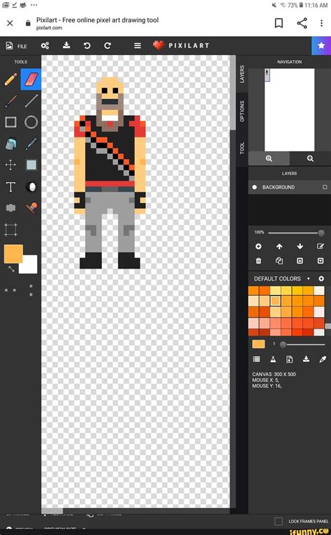 A Pixilart Free Online Pixel Art Drawing Tool Pixilart Navigation