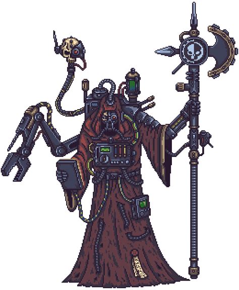 Adeptus Mechanicus Tech Priest By Ismartal On Deviantart Warhammer