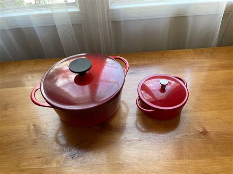 Le Creuset Ronde Cocottes Ijzer Gegoten Gesmeed Catawiki