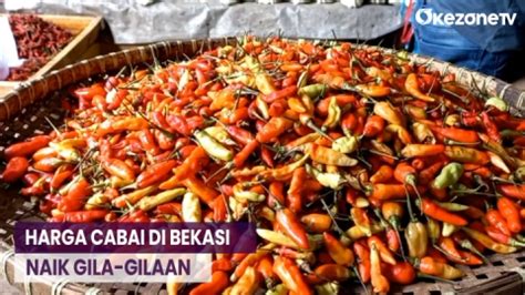 Harga Kian Meroket Pembeli Pilih Beli Cabai Busuk Di Bekasi Okezone