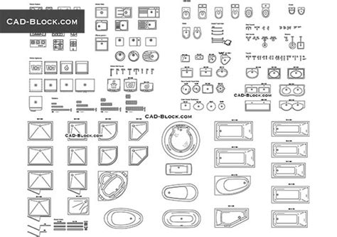 Kitchen Appliances Cad Blocks Free Besto Blog