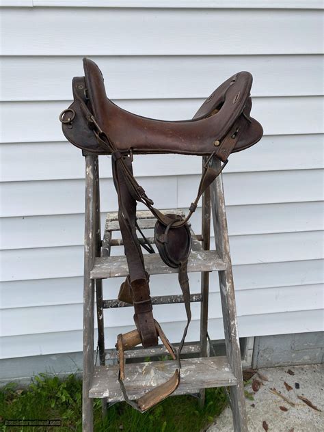 Model 1904 Mcclellan Us Cavalry Saddle 12 Seat Jjn Inspector Wolf