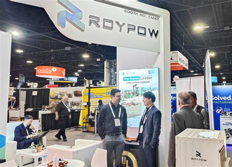 News Roypow Showcases Advanced Lithium Material Handling Power