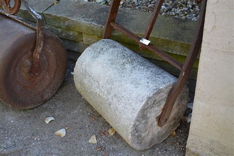 Antique European Lawn Rollers Detroit Garden Works