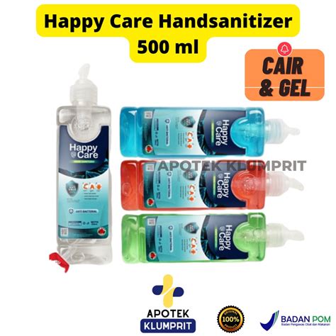 Jual Happy Care Handsanitizer 500 Ml Hand Sanitizer Cair Gel