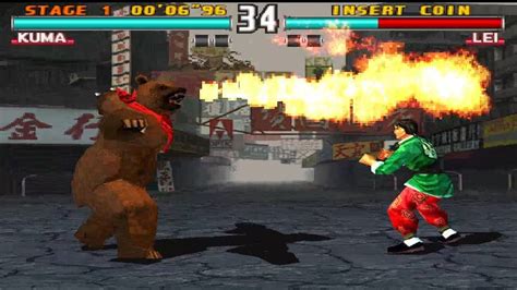 Tekken Kuma With Ogre Moves Arcade Youtube