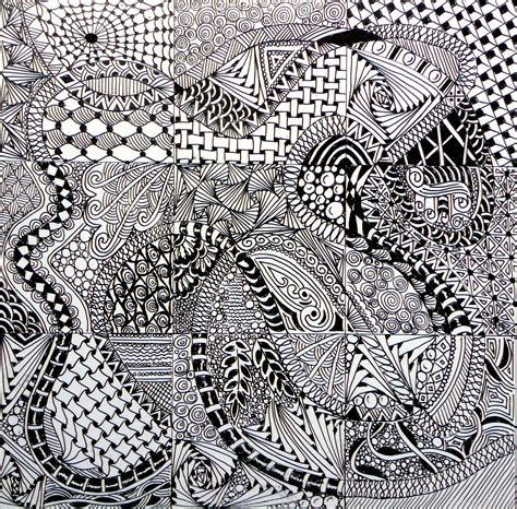 Xplore & Xpress: The Zentangle Inspired Art Project -1