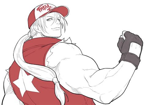 Terry Bogard Sketch The King Of Fighters Xv Art Gallery