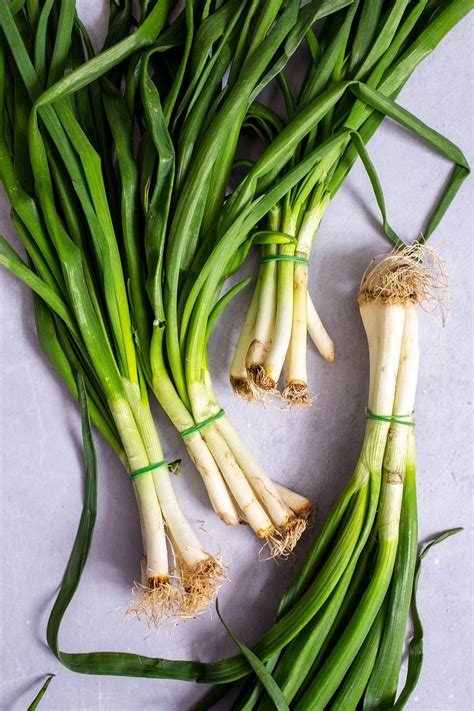 Grilled Green Spring Onions The Beet