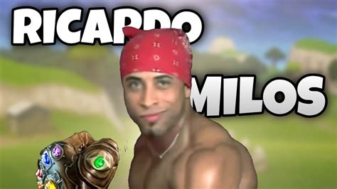 Ricardo Milos Plays Fortnite - YouTube