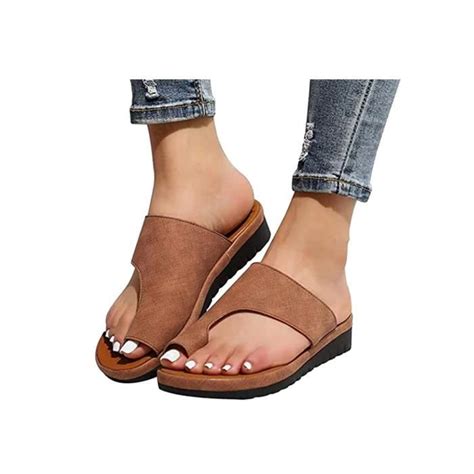 Sandales Orthop Diques Tendance Pour Femme Confortables Sandales