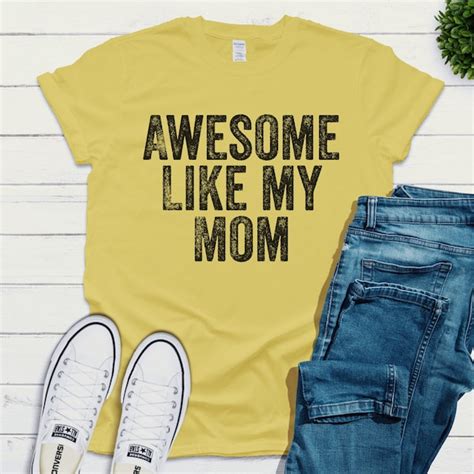 Funny Mom Son Shirt Etsy