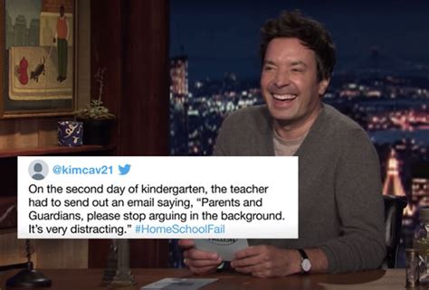 Jimmy Fallon Hashtags: #HomeSchoolFail Becomes a Trending Topic - Thrillist