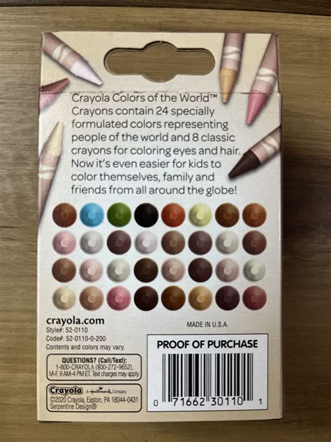 Buy Crayola Colors Of The World Multicultural Crayons 32 Count Eyes