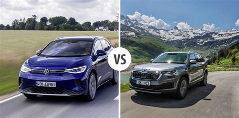 Volkswagen Id 4 Vs Skoda Kodiaq Autovergleich Autogott At