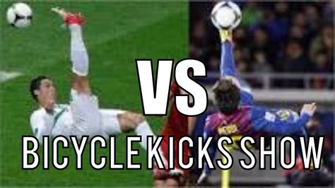 Cristiano Ronaldo Vs Lionel Messi Bicycle Kicks Show Youtube