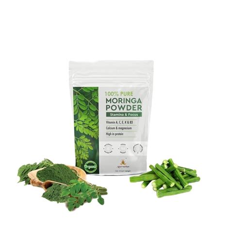 AYURVACHAN Moringa Powder Antioxidants Ayurveda Moringa Leaf Powder For