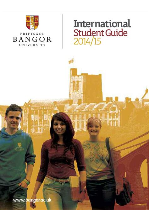 Bangor University International Student Guide 2014 15 By Bangor