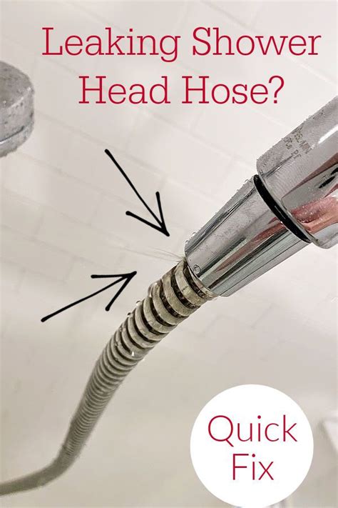 How To Fix A Leaking Shower Head Hose Shower Head With Hose Shower