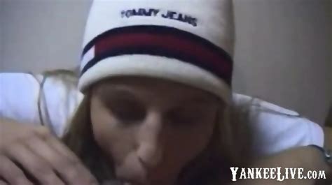 Hot Blonde Swallows Heavy Load Vol