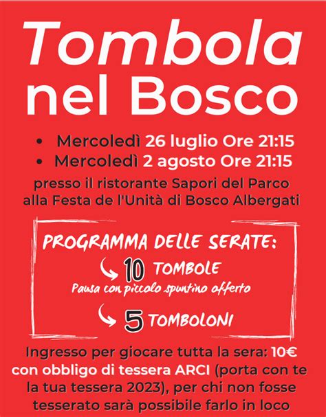 Festa de l Unità Bosco Albergati Balliamo Liscio