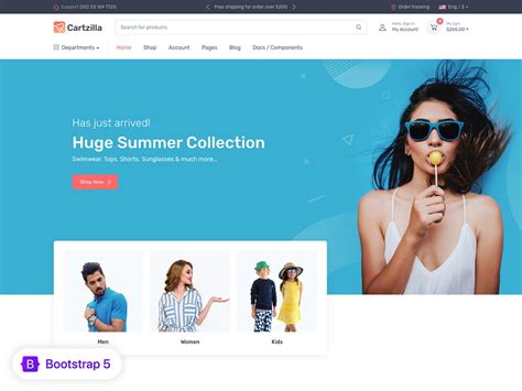 Bootstrap E-Commerce & Retail Themes and Templates