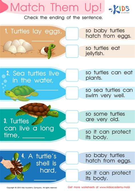 match   worksheet  kids
