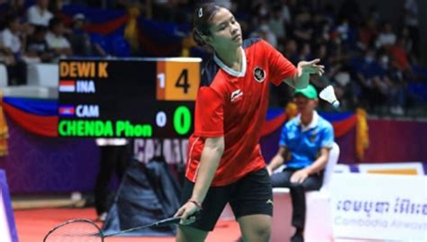 Hasil Badminton Sea Games Komang Ayu Terlalu Tangguh Hajar Wakil