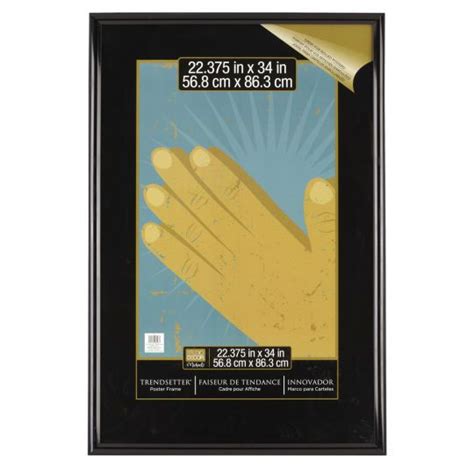 Studio Décor® Trendsetter™ Frame Black 22375 X 34 Poster Frame