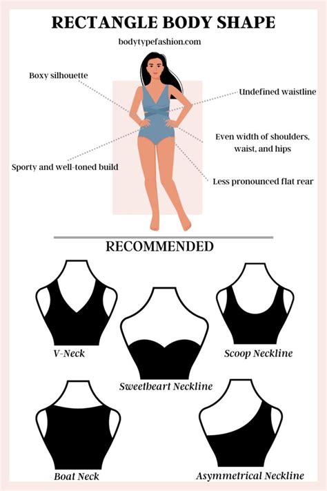 Best Necklines For The Rectangle Body Shape Fashion For Your Body Type