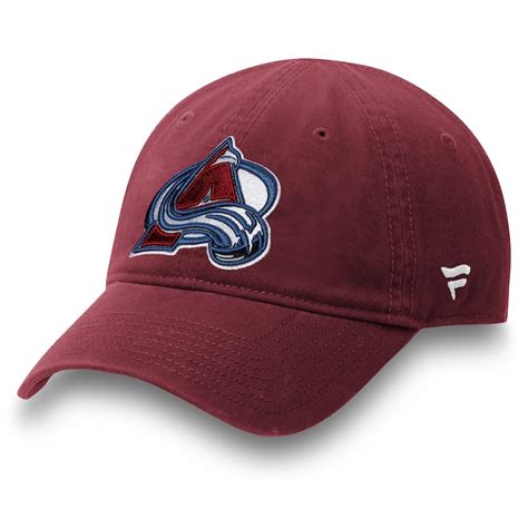 Fanatics Branded Colorado Avalanche Toddler Burgundy Core Adjustable Hat