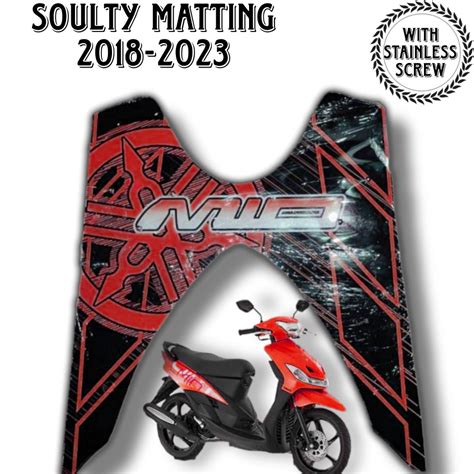 Yamaha Mio Soulty Sporty 2018 2024 Grid Lines Fiber Matting