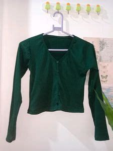 Tops & Tunics | Emerald Green Top | Freeup