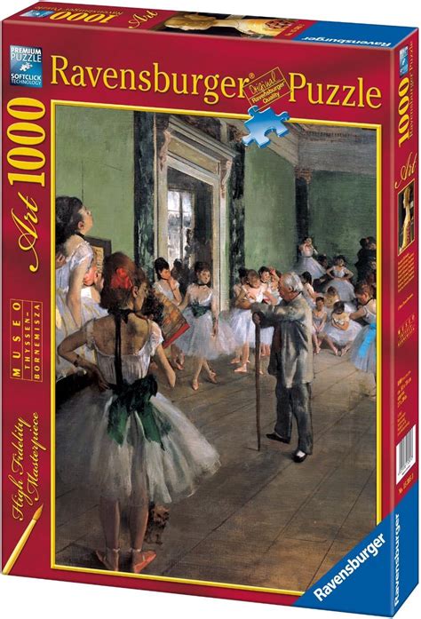 Ravensburger Degas Ballet Class 1000pc Jigsaw Puzzle Amazon Co Uk