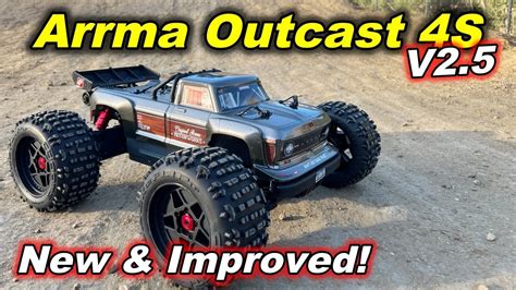 Arrma Outcast 4S V2 5 V2 First Look And Run Best RC Monster Truck