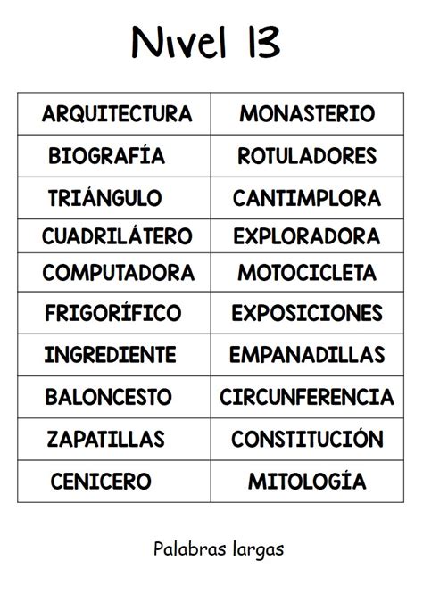 Cuadernillo De Dictado De Palabras 14 Niveles De Dificultad 14 Orientación Andújar