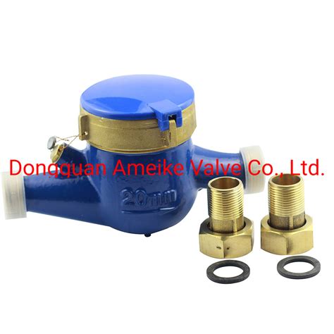 Dn Brass Multi Jet Dry Type Cold Water Meter Class B Water Meter