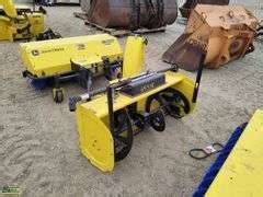 John Deere Quick Hitch Snowblower Michener Allen Auctioneering Ltd