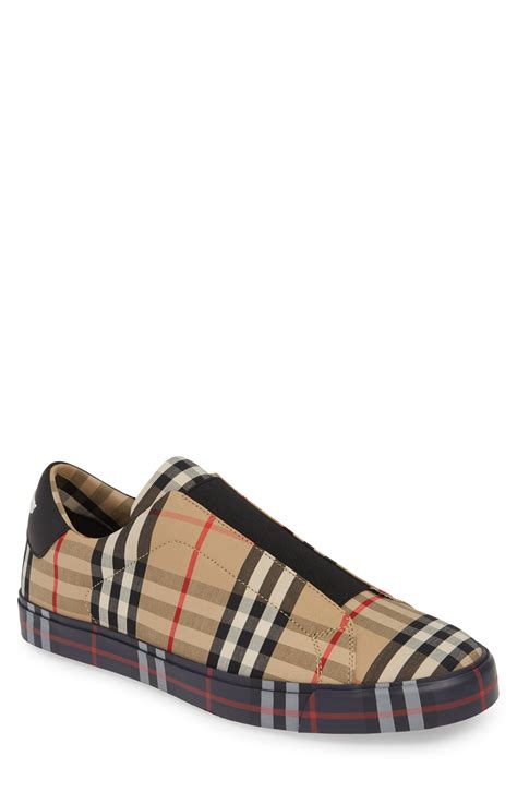 Burberry Markham Slip On Men Nordstrom Burberry Mens Shoes Loafers Men Burberry Shoes