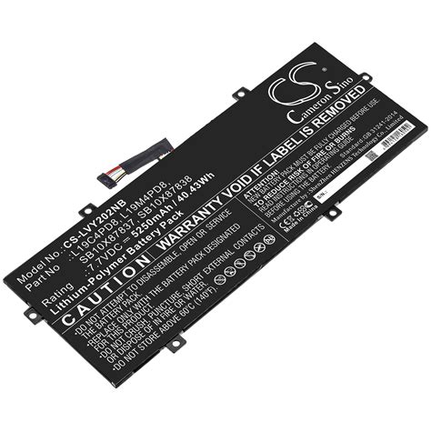 Lenovo Batteri Till Lenovo Yoga Duet 2020 5 250 MAh Batterikungen