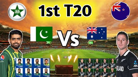 Pakistan Vs New Zealand 1st T20 Match 2023 Playing Xi L Pak Team